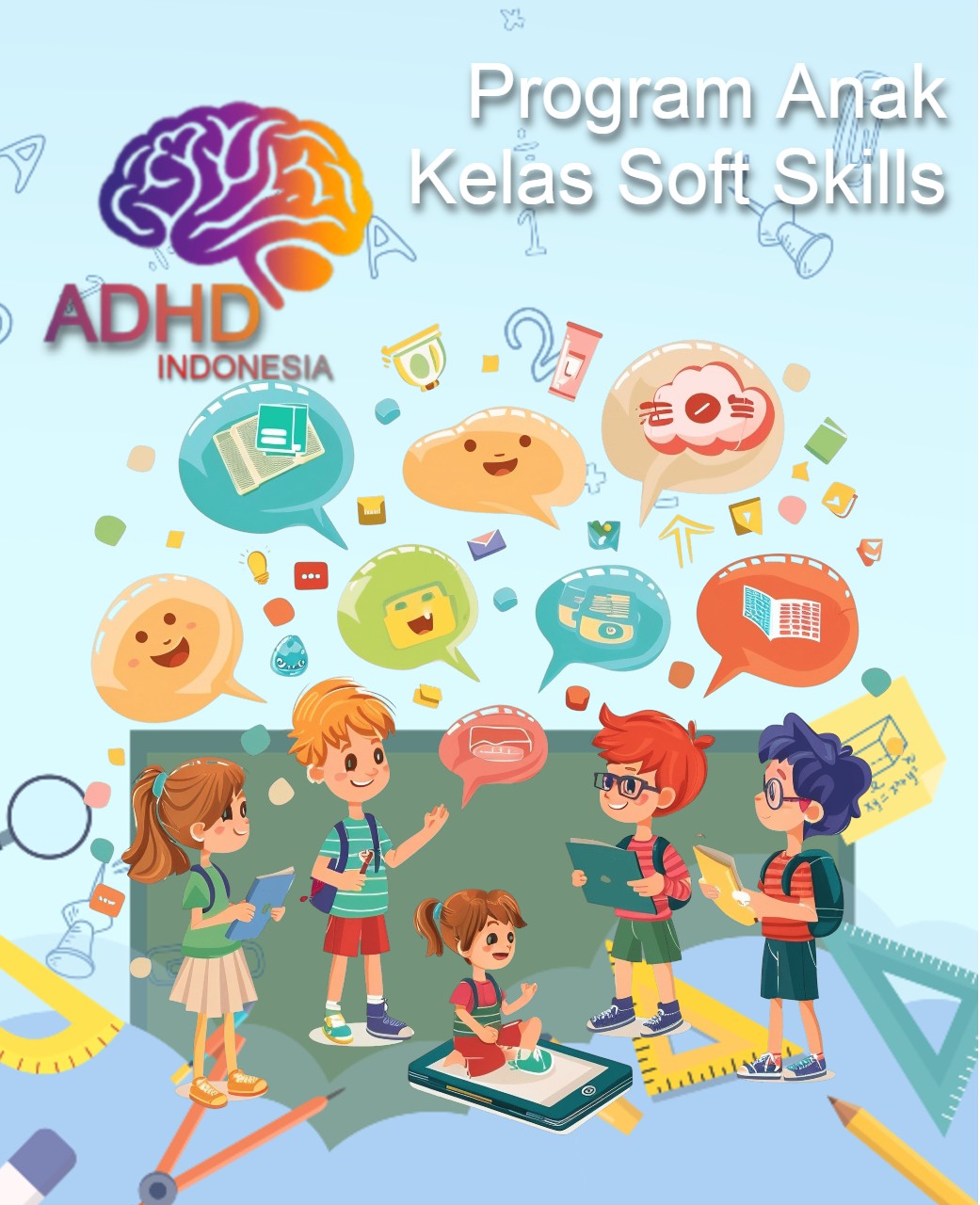 Program ADHD Indonesia Kabupaten Indragiri Hulu Kelas Soft Skills Anak ADHD
